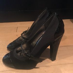 Black Bakers Heels